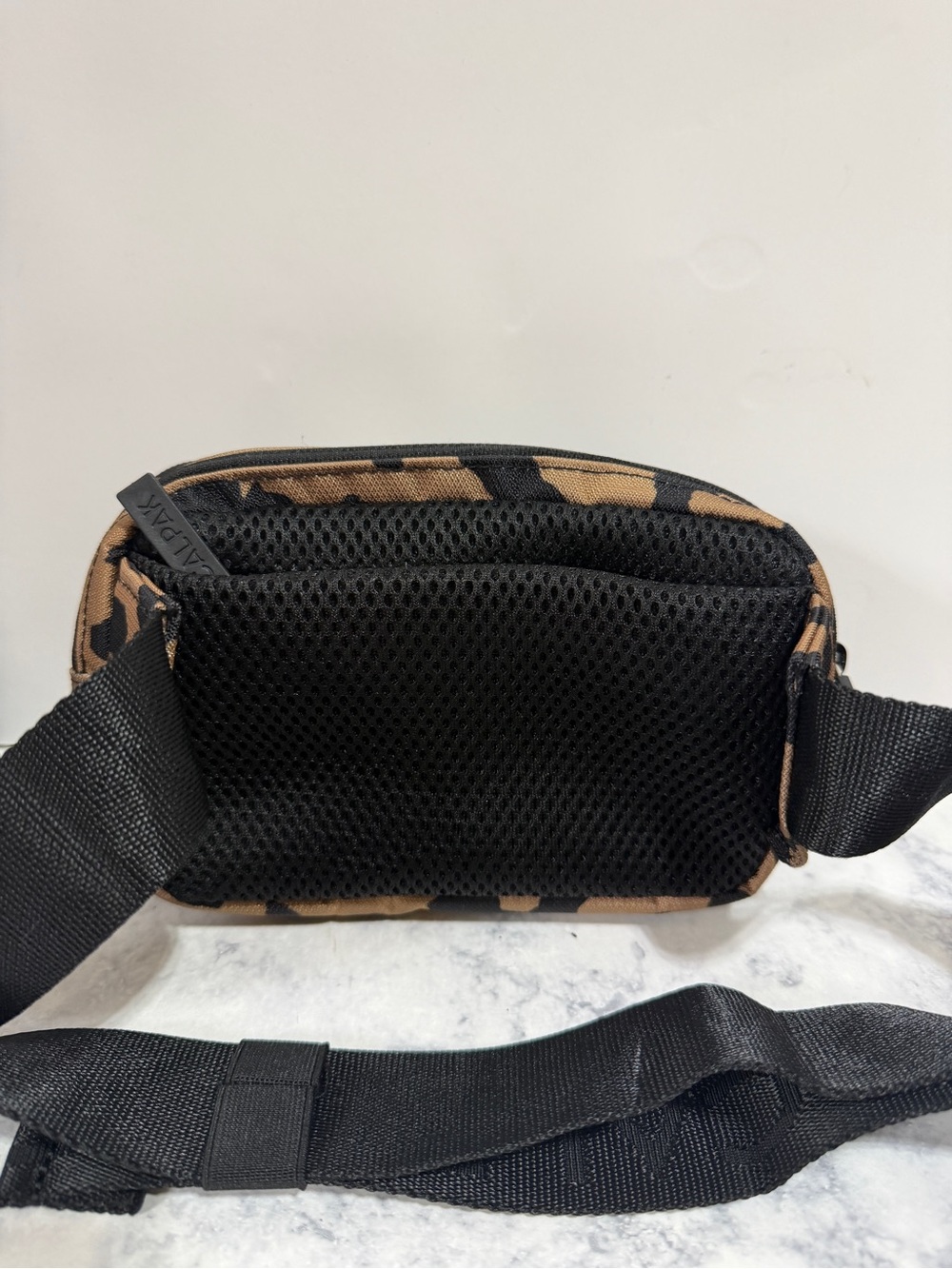 NWOT Calpack Stevyn Fanny Pack Cheetah waist bag travel sling small - Picture 4 of 7